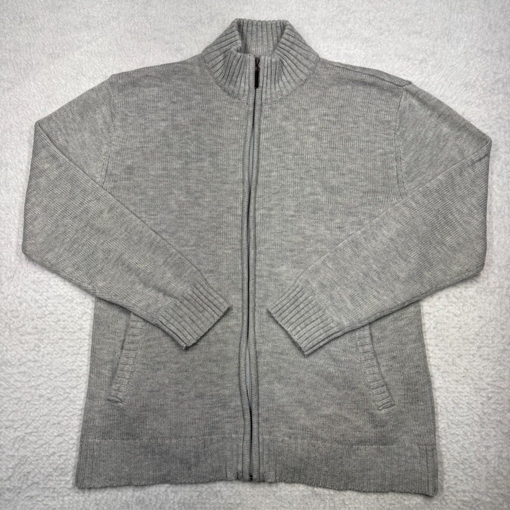 Southpole Authentic SP‎ Collection Gray Full Zip Sweater Men's Size XL